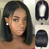 Premium Brazilian Remy Hair Bob Wig for Black Women - Himpall